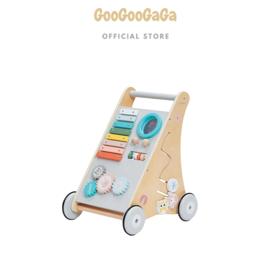 (PRE-ORDER) Bubble Wooden Activity Play Walker  | Play & Activity Essentials