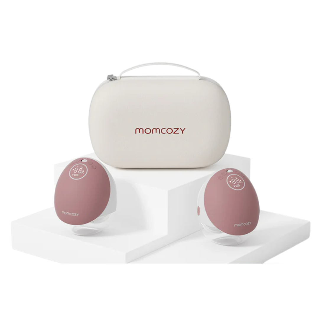 MOMCOZY M9 Mobile Flow™ Hands-Free Breast Pump | Breastfeeding