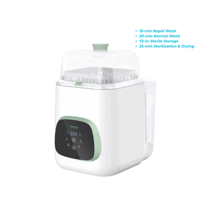 MOMCOZY KleanPal Pro Baby Bottle Washer and Sterilizer | Baby Steriliser & Warmer