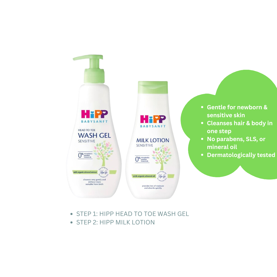 HIPP Babysanft Wash Gel (Head to Toe) 400ml | Baby Skincare